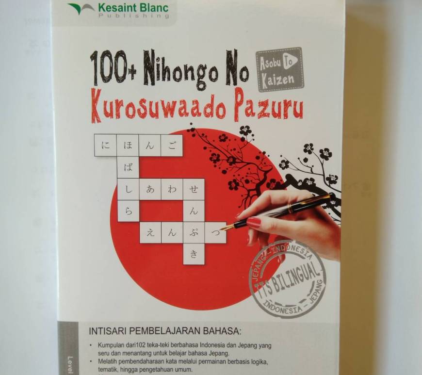 Buku teka teki bahasa Jepang
