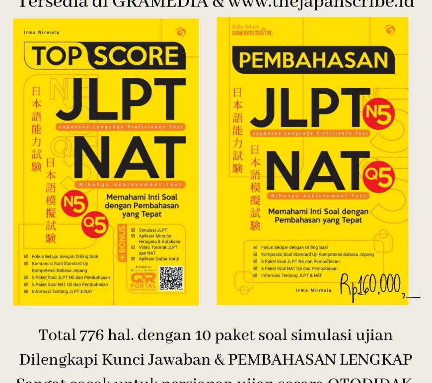 Top Score JLPT N5 & NAT TEST Q5